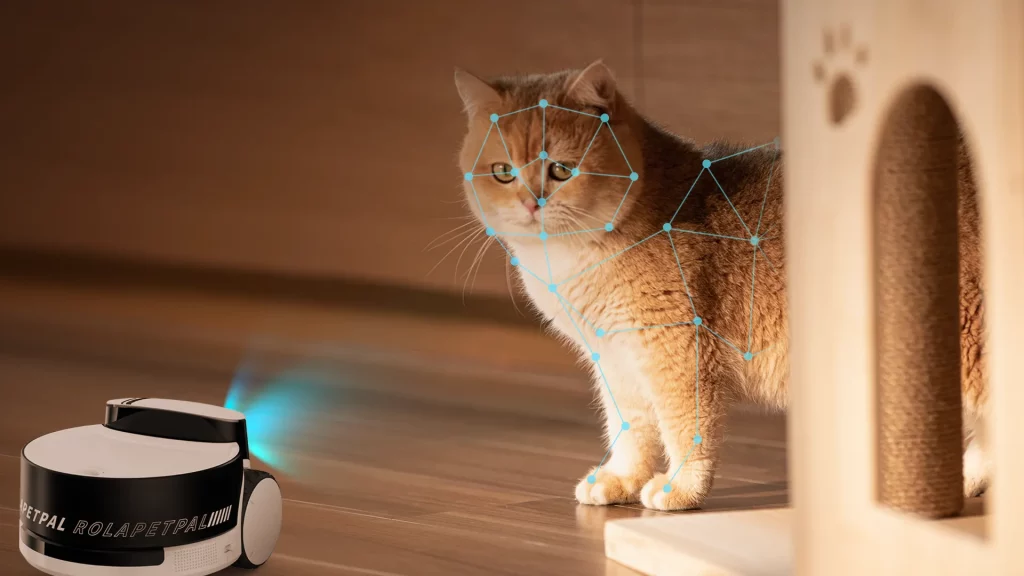 Enabot ROLA PetPal robot chien et chat intelligence artificielle