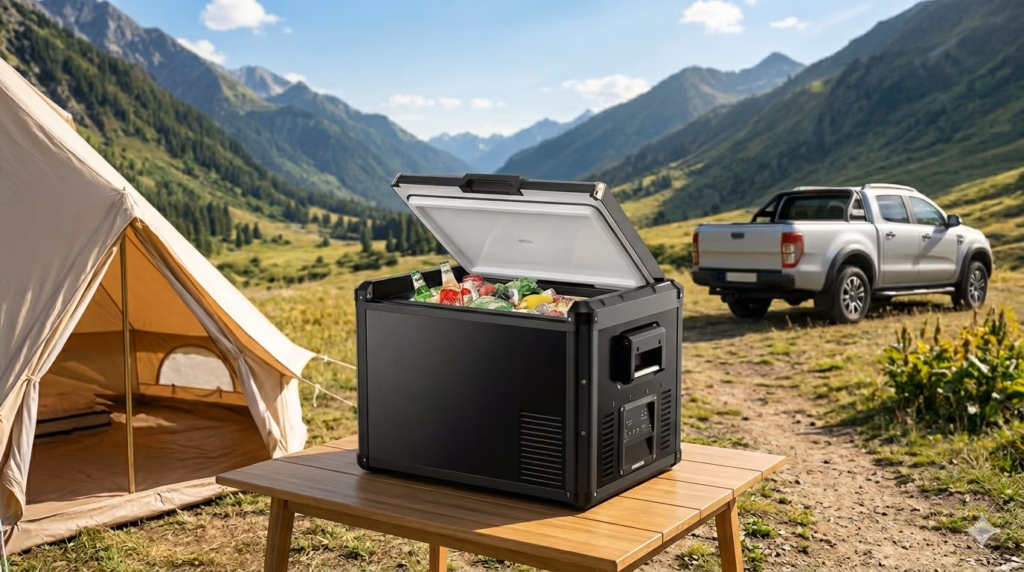 ICECO VL45PLUS : un frigo portable de 42 L qui s'ouvre sur trois côtés