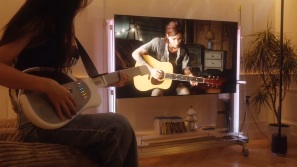 Melo-D : la guitare IA pliable de TemPolor en précommande à 379 $
